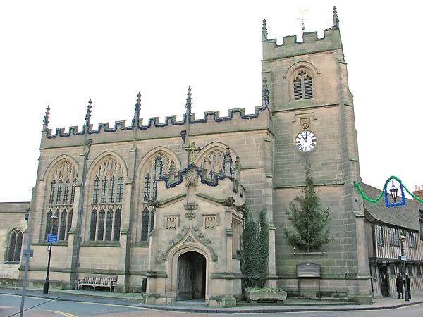 The Guild Chapel, corner of Chapel Lane and Church Street, Stratford-upon-Avon