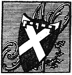 Woodcut for letter 'N', from Lee Priory Press 'Original Poems by William Browne' 1815, page 8, published size 2.14cm wide by 2.22cm high.