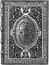 Figure 112. Italian binding for Catherine de Medicis, with the initials 'C.C.' Published size in Bouchot, 8.4cm wide by 11.4cm high.
