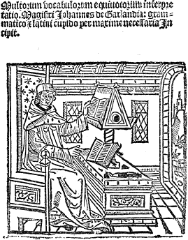 Titlepage of Garlandia, 1505