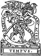 Printer's mark designed by Geofroy Tory for Simon de Colines